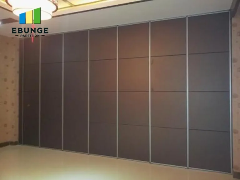 sliding partitions for rooms top hung track system