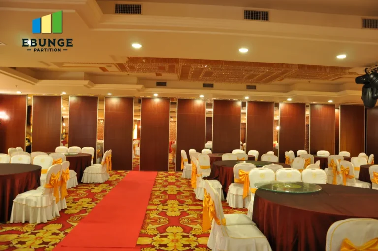 sliding partition wall cost for hotel ballroom