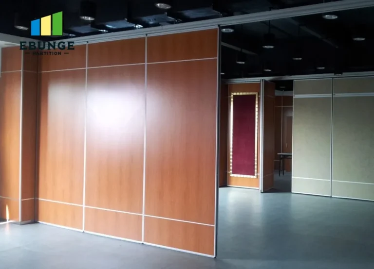 sliding partition wall maintenance planning for exhibition halls