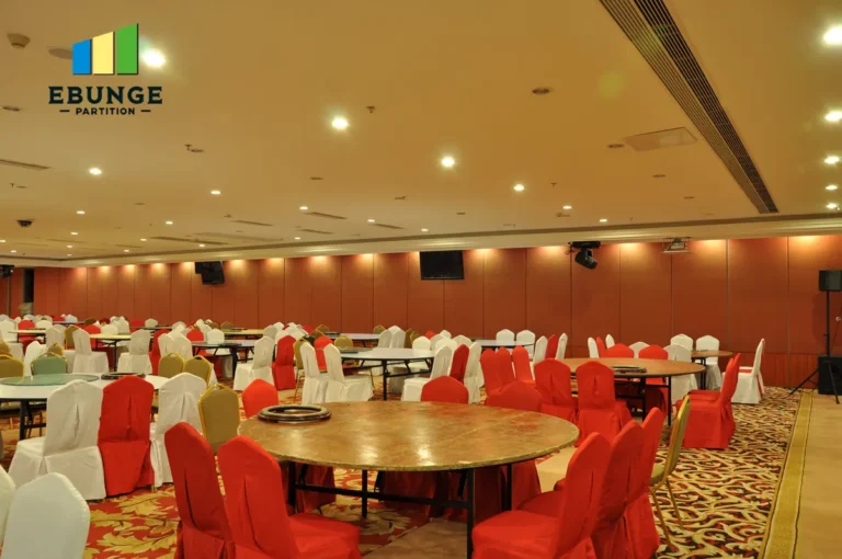 restaurant sliding partition cost guide with acoustic movable wall