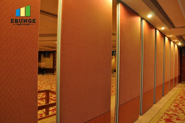 movable partition finishes top hung track system