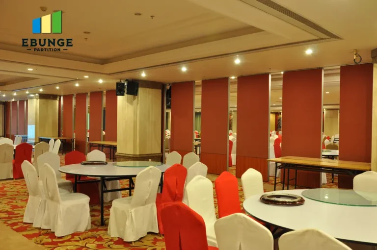 movable partition finishes top hung track system