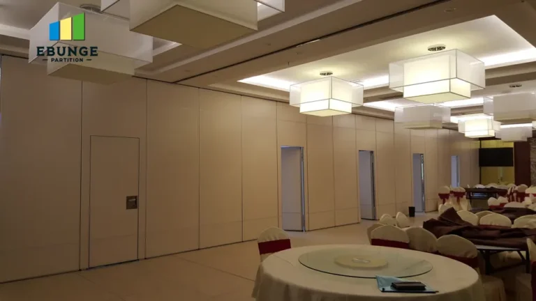 hospital folding partition cost panel stacking layout
