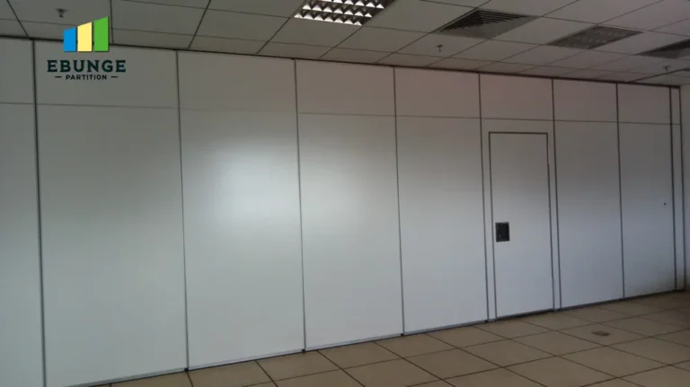 movable partition ceiling support commercial project example