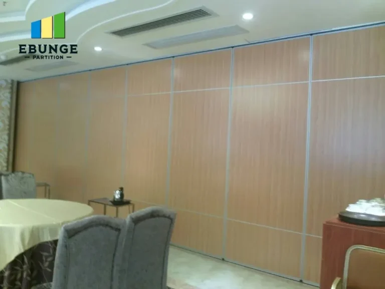 folding partition room divider for conference room project