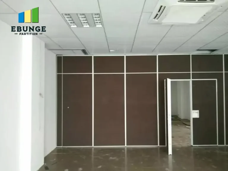folding partition wall systems commercial project example