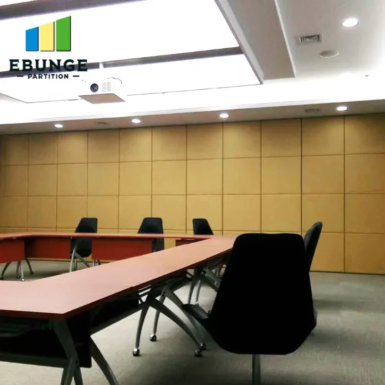 training center movable partition design commercial project example