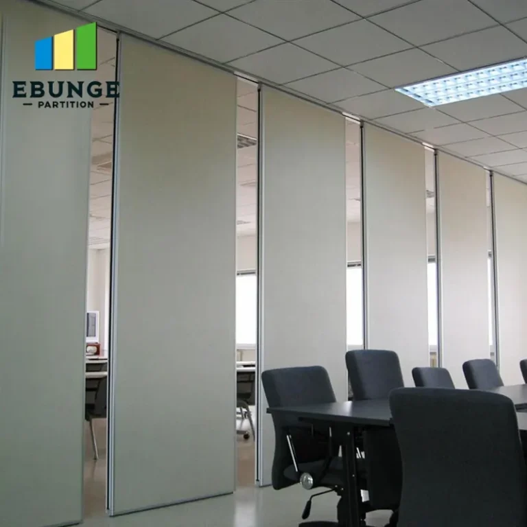 movable partition pass door planning commercial project example