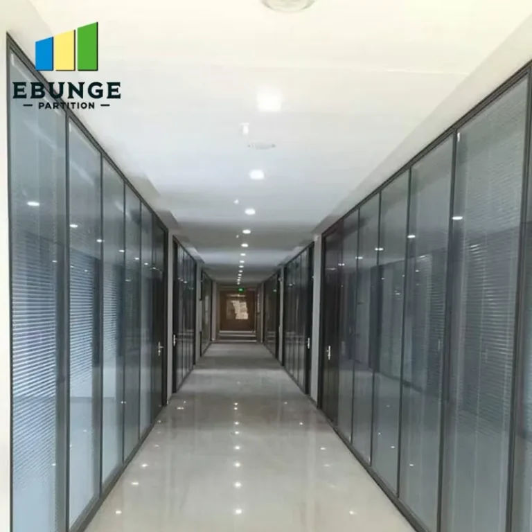 sliding partition wall panels commercial project example