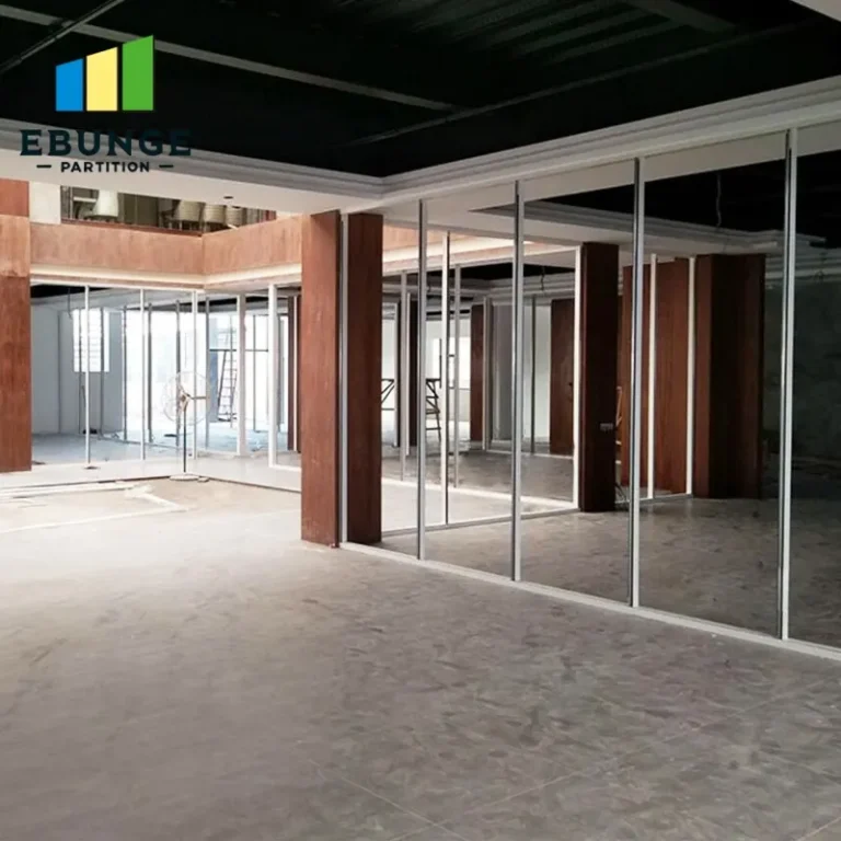 training center folding partition supplier top hung track system