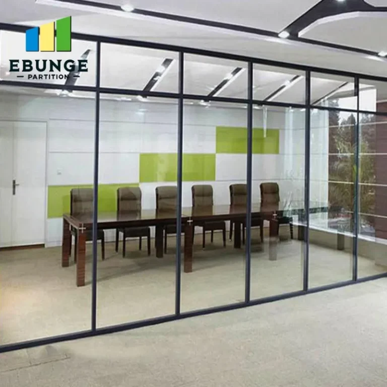 steel partition wall systems top hung track system