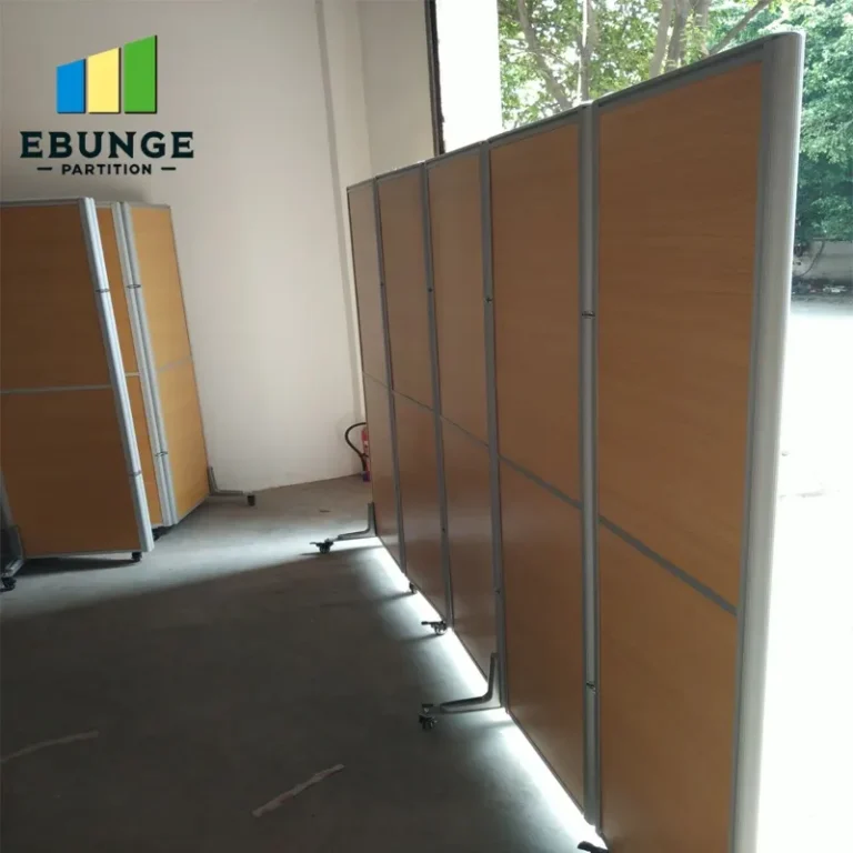of different finish options for sliding wall systems