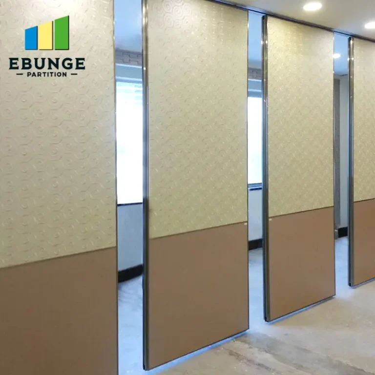 folding partition checklist top hung track system