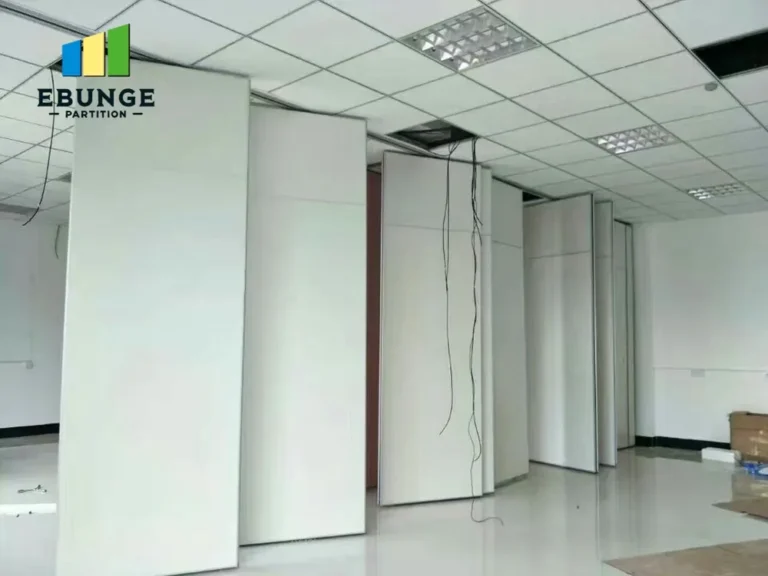 restaurant sliding partition planning top hung track system