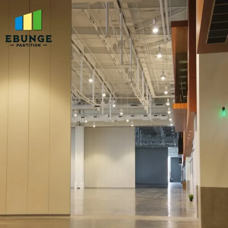 sliding wall system for conference room project