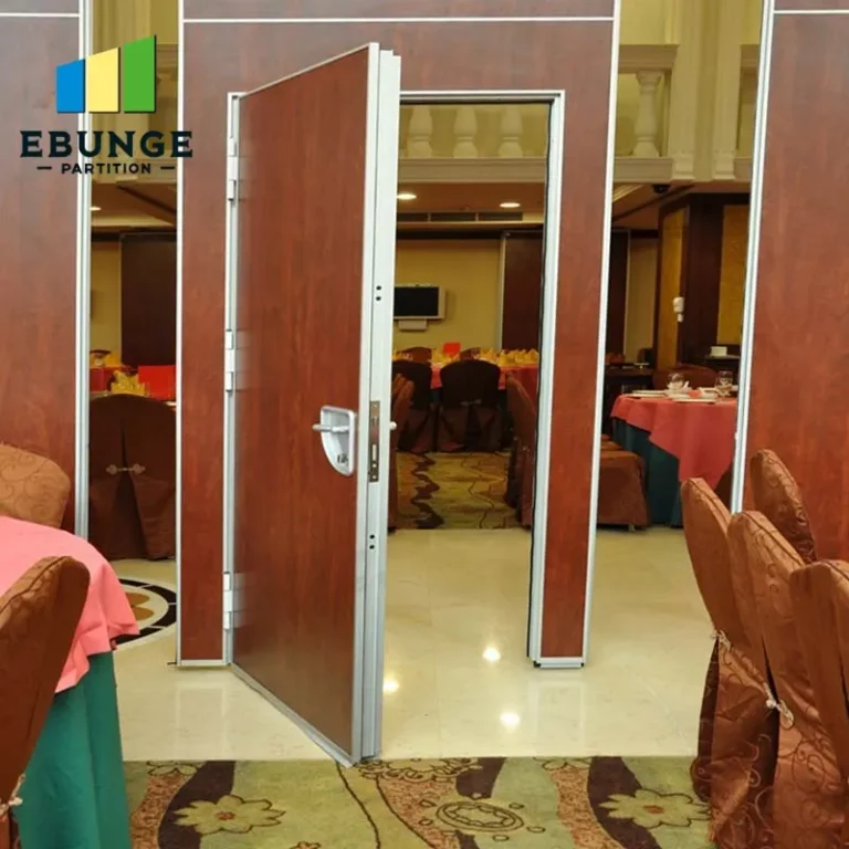 sliding partition supplier evaluation for conference room project