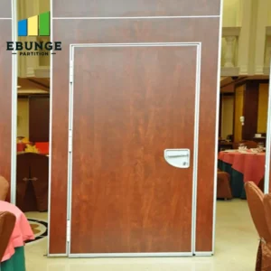 movable walls for restaurant private room with acoustic panels
