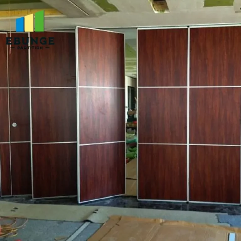 sliding partitions top hung track system