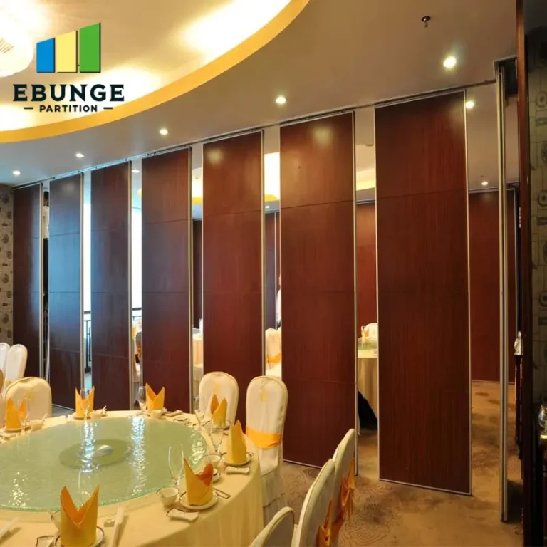 folding partitions for conference room project