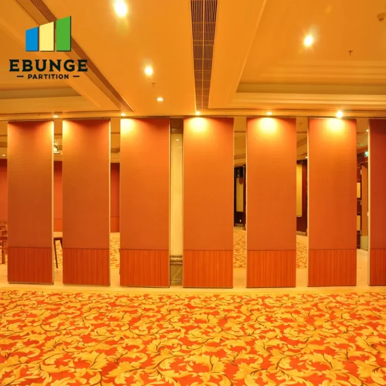 movable folding partitions for conference room project