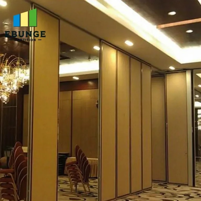 sliding partition wall design top hung track system