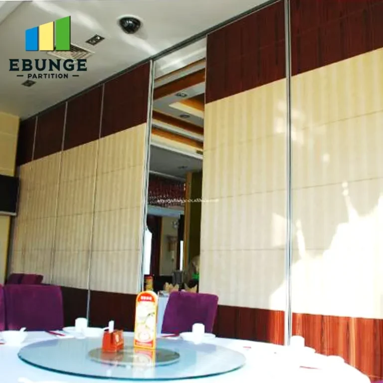 folding partition walls commercial top hung track system