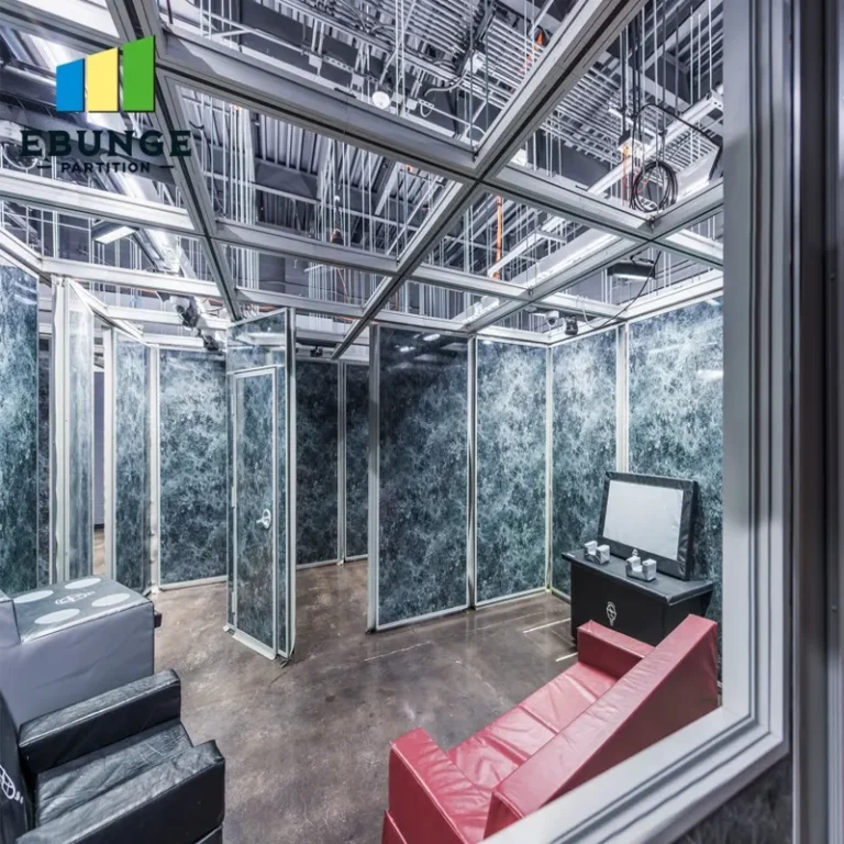 sliding partition supplier evaluation panel stacking layout