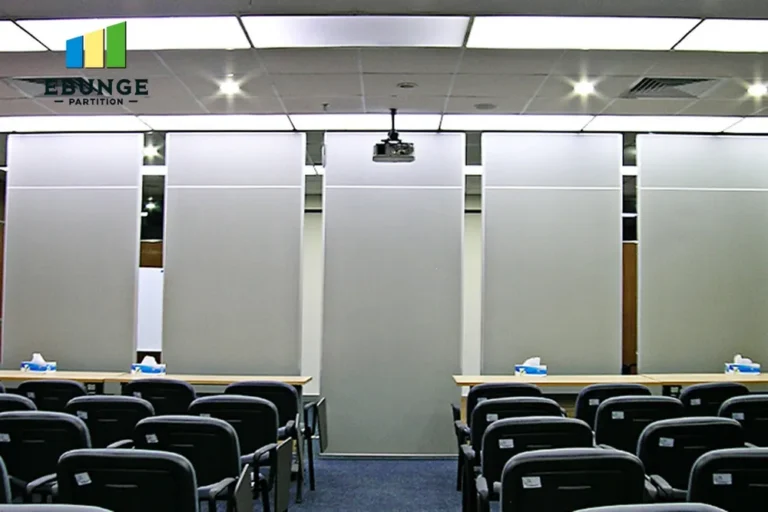 stc rating movable partition for conference room project