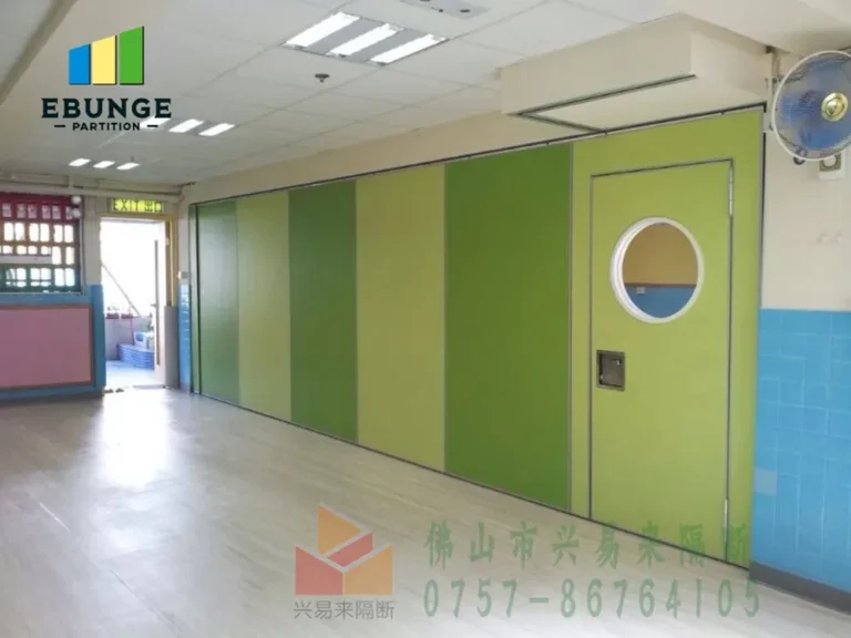 community sliding partition supplier top hung track system