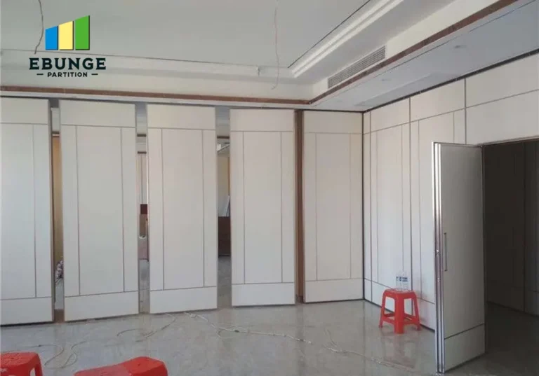 sliding partitions for rooms top hung track system