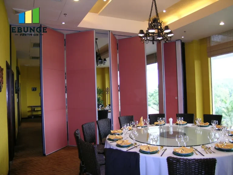 exhibition sliding partition finishes for hotel ballroom