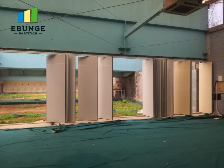 training center movable partition design commercial project example