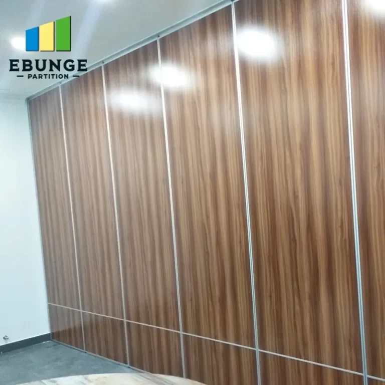 sliding wall system for conference room project