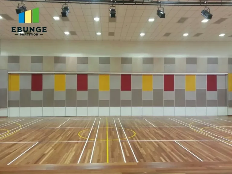 restaurant folding partition design top hung track system