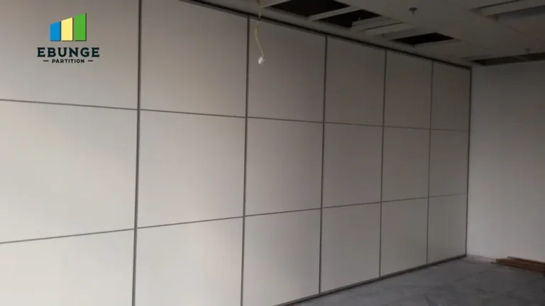 sliding folding wall commercial project example