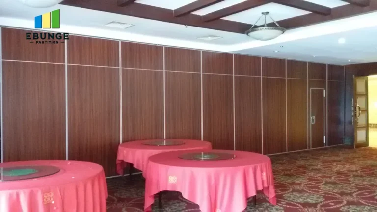 movable partition ceiling support for conference room project
