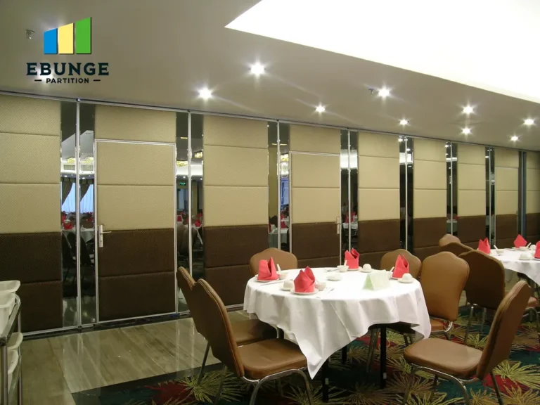 movable partition maintenance top hung track system