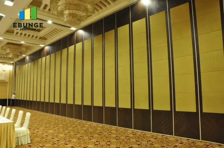 exhibition sliding partition design top hung track system