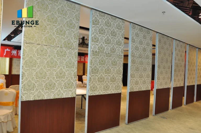 hospital folding partition finishes commercial project example