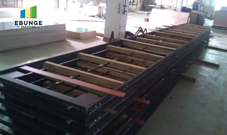folding partition doors movable walls panel stacking layout
