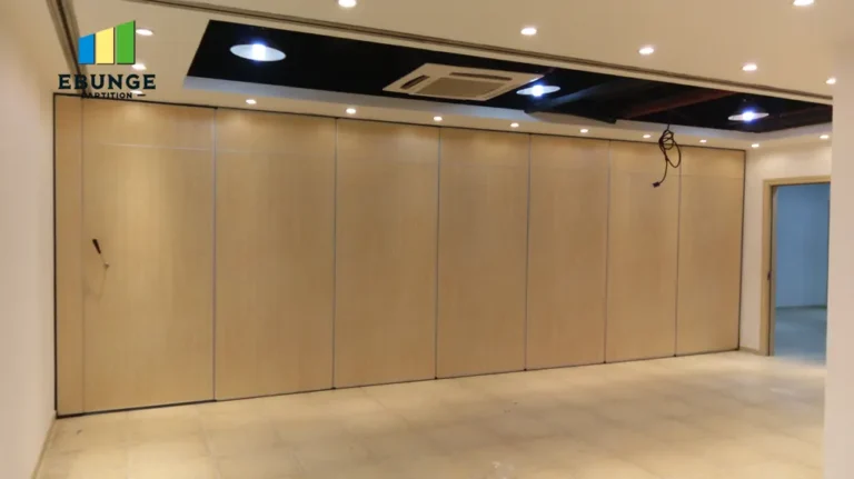 movable partition stacking layout commercial project example
