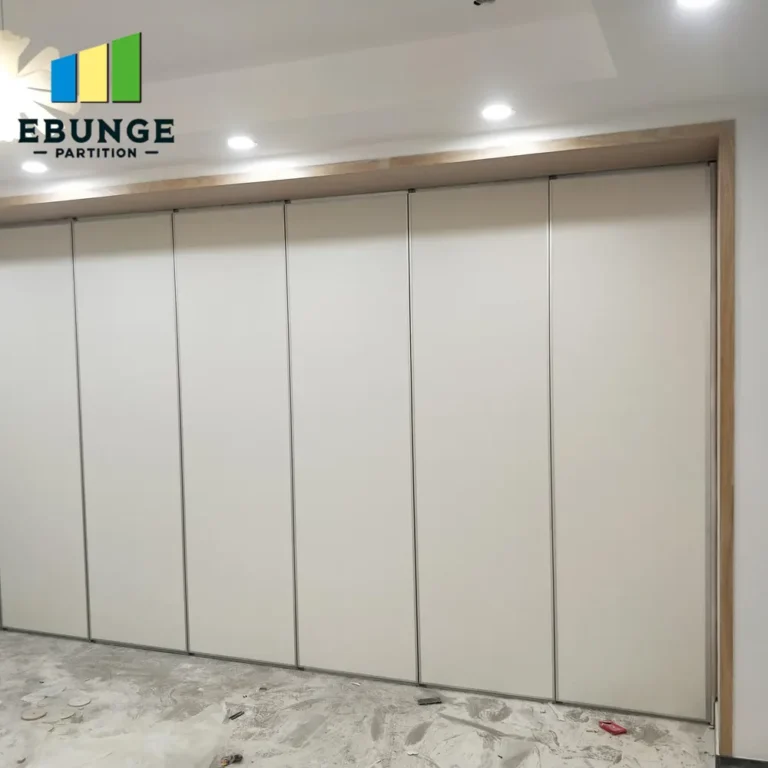 sliding partition supplier evaluation for conference room project