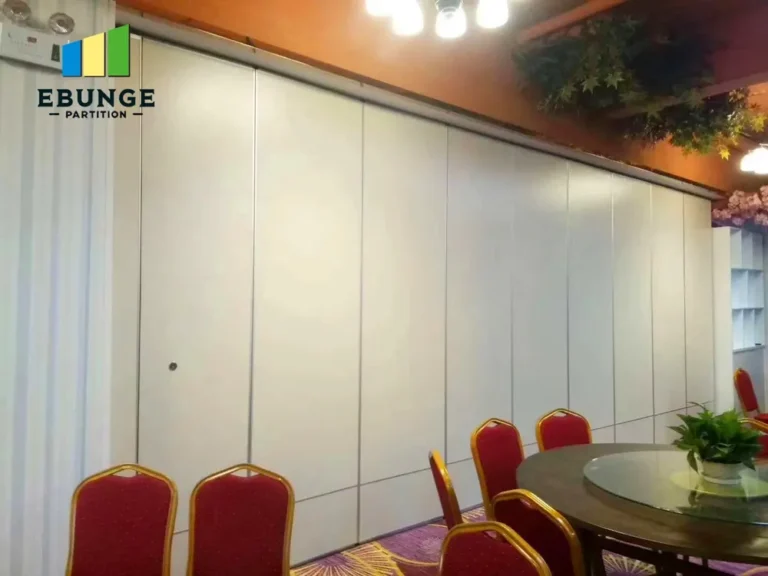 sliding partition wall design criteria panel stacking layout