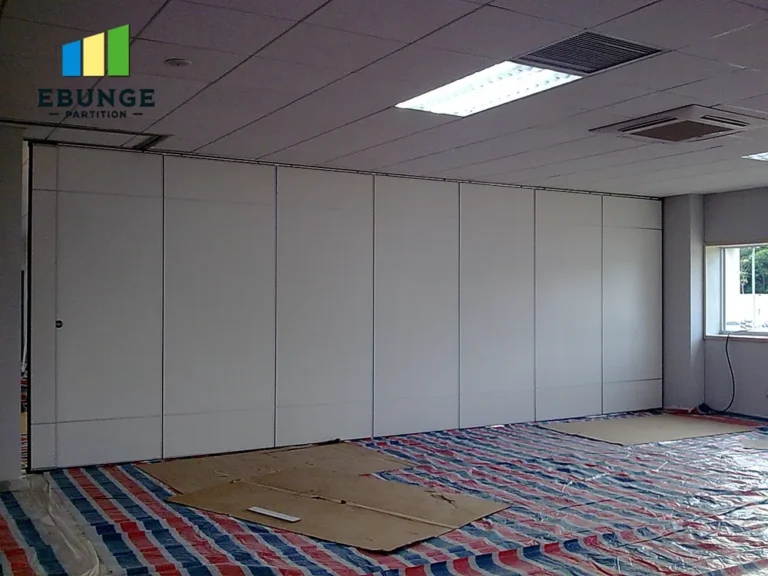 different finish options for folding wall systems