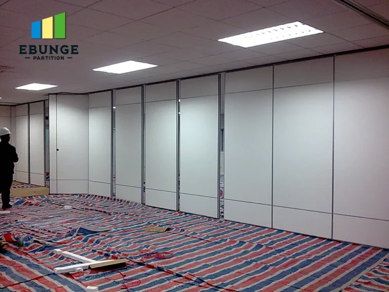 folding partition checklist commercial project example