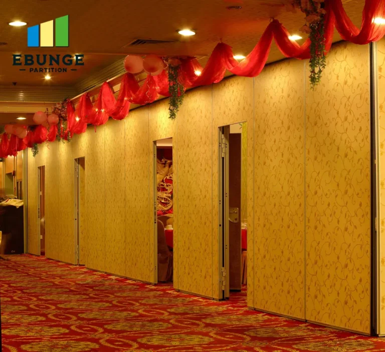training center folding partition supplier commercial project example