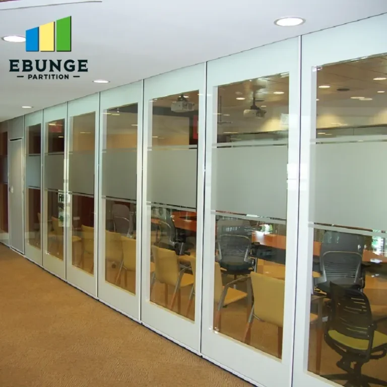 exhibition folding partition cost commercial project example