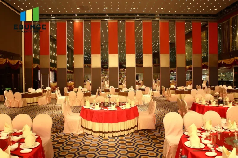 exhibition movable partition planning top hung track system