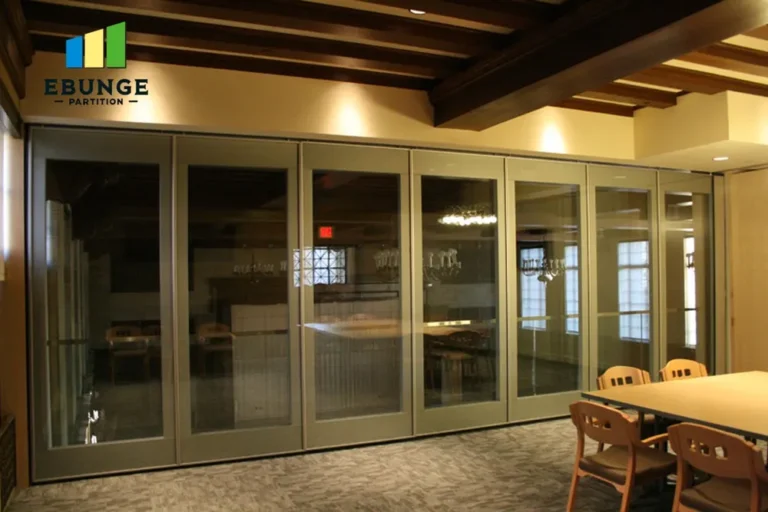 partition wall panels for living top hung track system