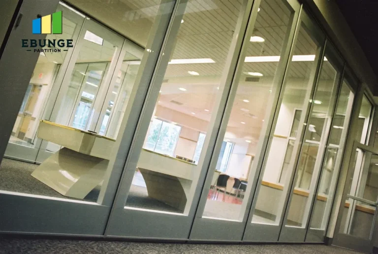 sliding folding wall commercial project example